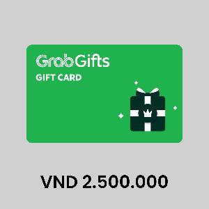 GrabGifts
 VND2500000 GiftCard product image