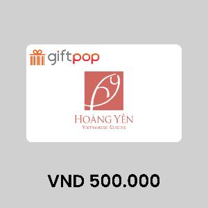 Hoàng Yến Cuisine VND500000 GiftCard product image