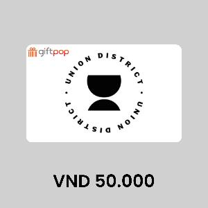 Union District VND50000 GiftCard product image