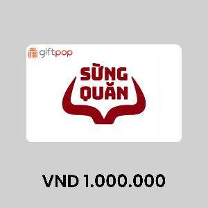 Sừng Quăn VND1000000 GiftCard product image