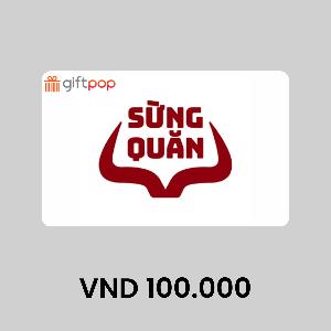 Sừng Quăn VND100000 GiftCard product image
