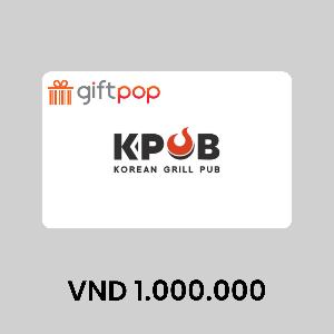 K-Pub VND1000000 GiftCard product image