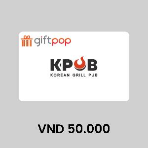 K-Pub VND50000 GiftCard product image