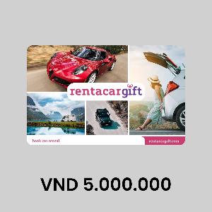 RentacarGift VND5000000 GiftCard product image