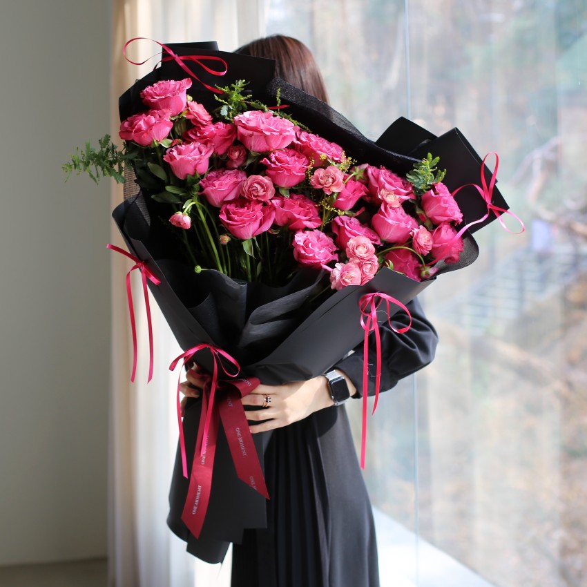 韓国ワンモーメントバレエコア 大きな花束 | ソーダギフト