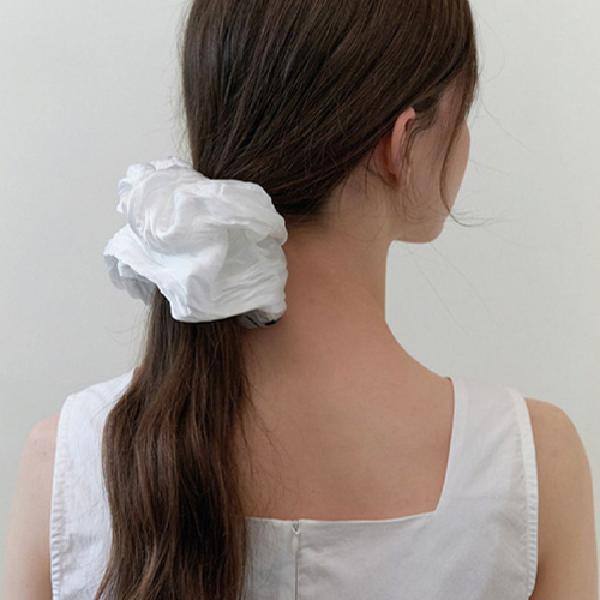 meringue silky scrunch-white product image