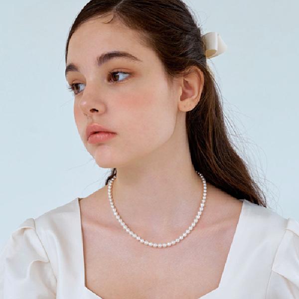 gradation swa pearl necklace product image