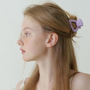 lilac purple cubic point hair claw product image