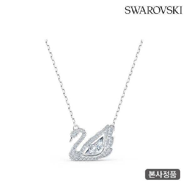 Dancing Swan Rhodium Necklace 5514421 product image