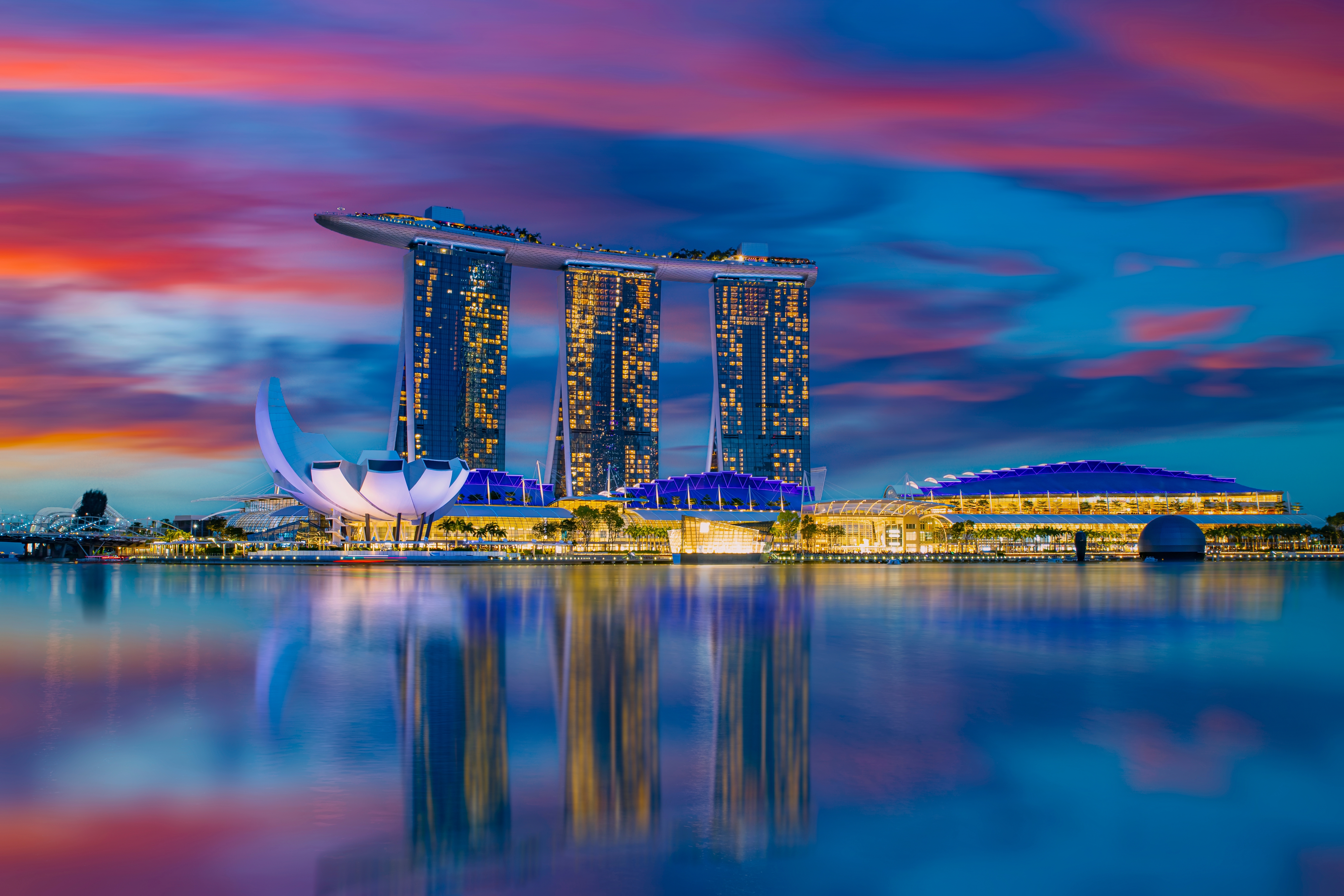 Like Singapore’s nightscape image