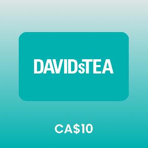 DAVIDsTEA Canada CA$10 Gift Card product image