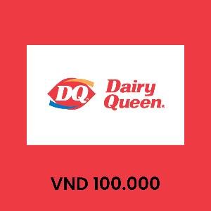 Dairy Queen VND100000 GiftCard product image