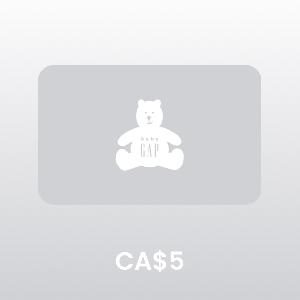 babyGap Canada CA$5 Gift Card item image
