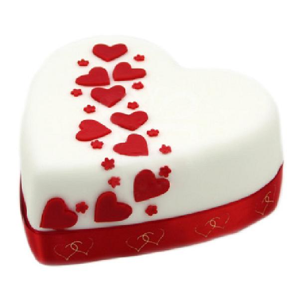 Romantic Cake with Hearts and Stars item image