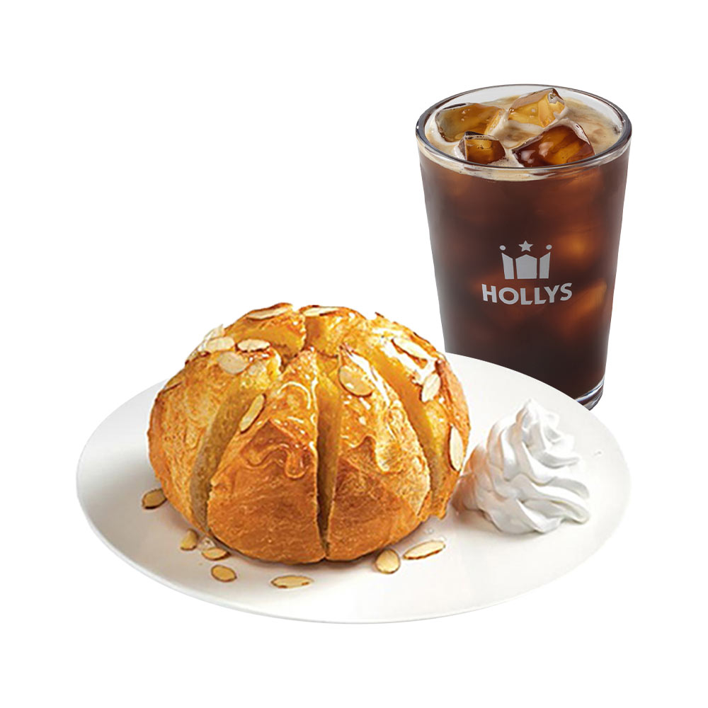 韓国ハリスコーヒーハッピーバースデー！ (アメリカーノ R + ハニーバゲットボール) | ソーダギフト, image size:1000x1000