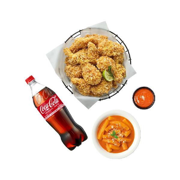 Crispy King + Rose Tteokbokki + Cola 1.25L product image