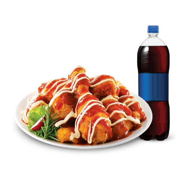 Supreme Seasoned Chicken + 1.25L Cola product image