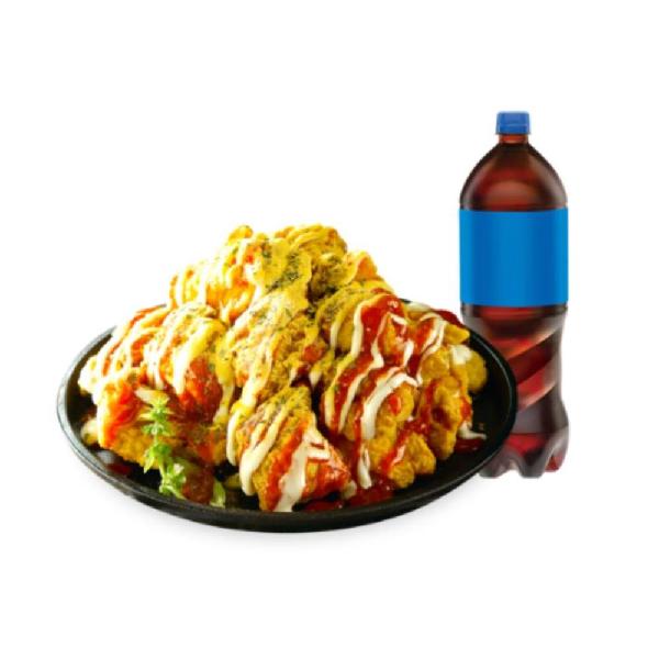 Supreme Gold Seasoned Chicken + 1.25L Cola product image