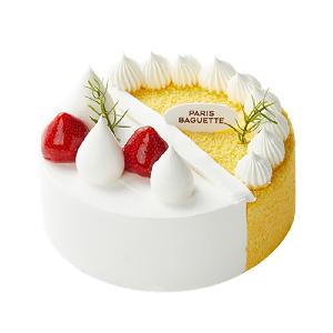 Half Sweet Potato, Half Fresh Cream Cake product image