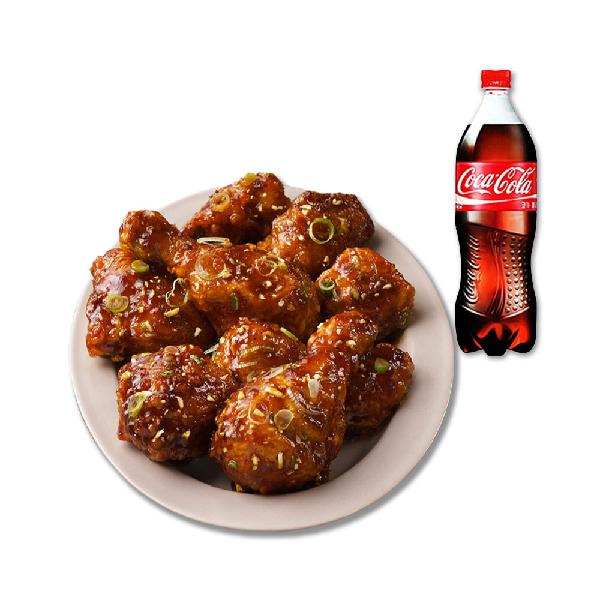 Sweet Soy Sauce Chicken + Coke 1.25L product image