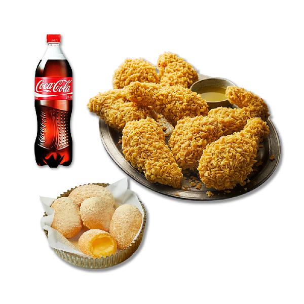 Golden Olive Chicken + Golden Cheese Balls + Coke 1.25L product image