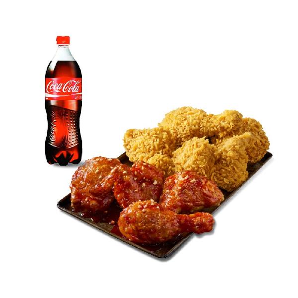 韓国BBQチキンクランチバターチキン + ソトック + レモンボーイ2
