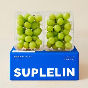 Juicy & Crunchy Autumn Crispy Green Grapes 2kg (1kg x 2 packs) item image