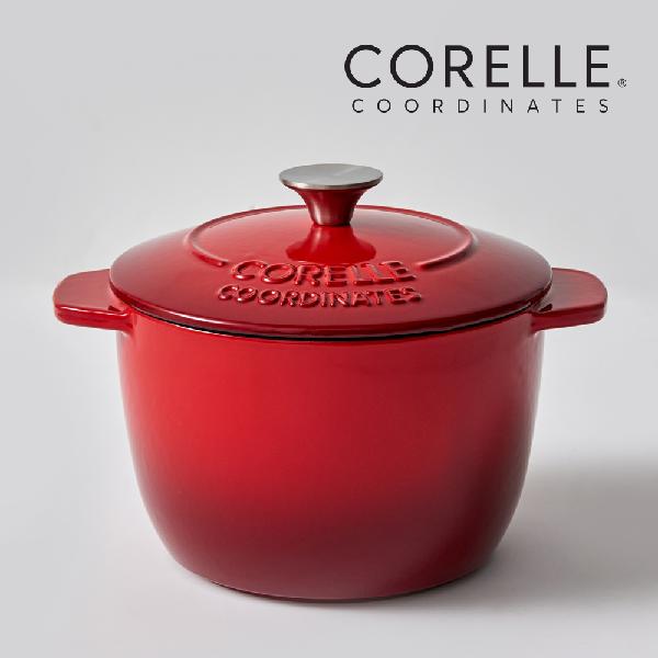 Coordinates Cast Iron Scarlet Red 1.75L Rice Pot product image
