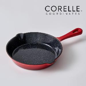 Coordinates Cast Iron Scarlet Red 21cm Frying Pan product image