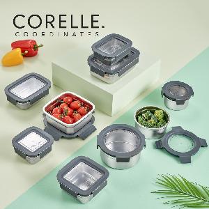 Coordinates Stainless Steel Full Container Set of 9 product image