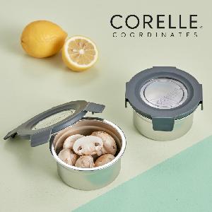 Coordinates Stainless Steel Round Container Set of 2 product image