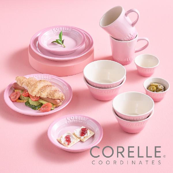Coordinates Breezestone Tableware Set of 12_Pink product image