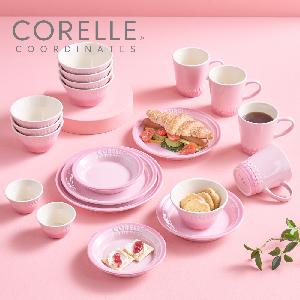 Coordinates Breezestone Tableware Set of 20_Pink product image