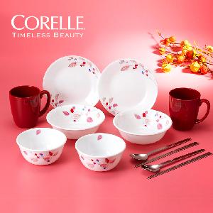 Pink Breeze 2-Person Tableware Set, 12pcs product image