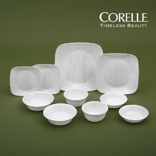 Silvertree Square 2-Person Tableware Set, 10pcs product image
