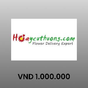 Hoayeuthuong VND1.000.000  GiftCard product image