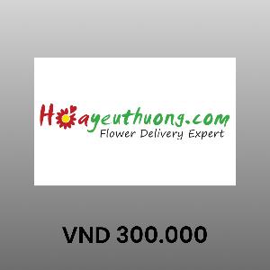 Hoayeuthuong VND300.000  GiftCard product image