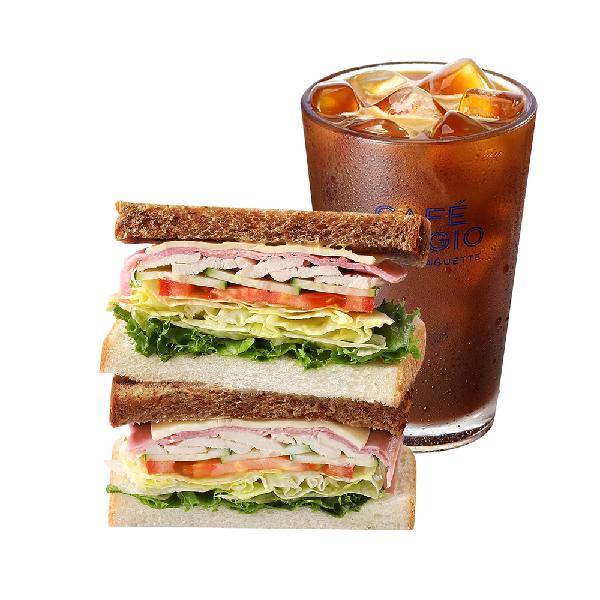 Meal Just for You Set (Chicken Deluxe Sandwich + Iced Americano) product image