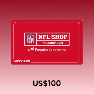 Fanatics NFLShop.com US$100 Gift Card product image