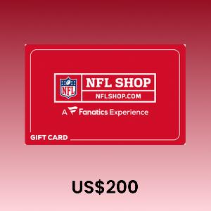 Fanatics NFLShop.com US$200 Gift Card product image