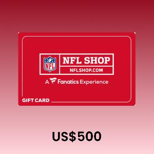Fanatics NFLShop.com US$500 Gift Card product image