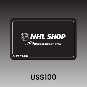 Fanatics NHLShop.com US$100 Gift Card product image