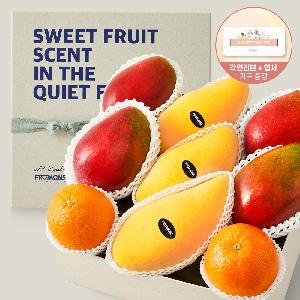 “Ribbon Message” Fruit Walk No.5 Heartfelt Mixed Fruit Gift Set 3.4kg+ (3 types/7 pcs) product image