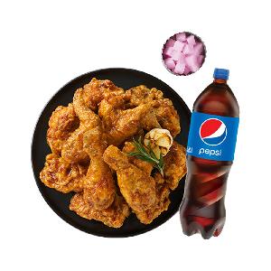 Garlic Soy Sauce Chicken + 1.25L Cola product image