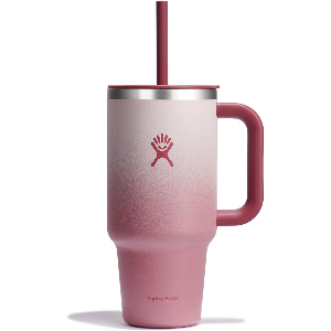 하이드로 플라스크 32온스 트래블 텀블러 – 베이버리 옴브레 item image