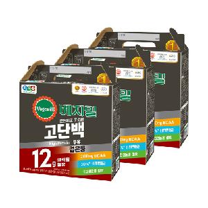 Vegemil High Protein Black Soy Milk 190ml x 48 packs (24 packs x 2 boxes) product image