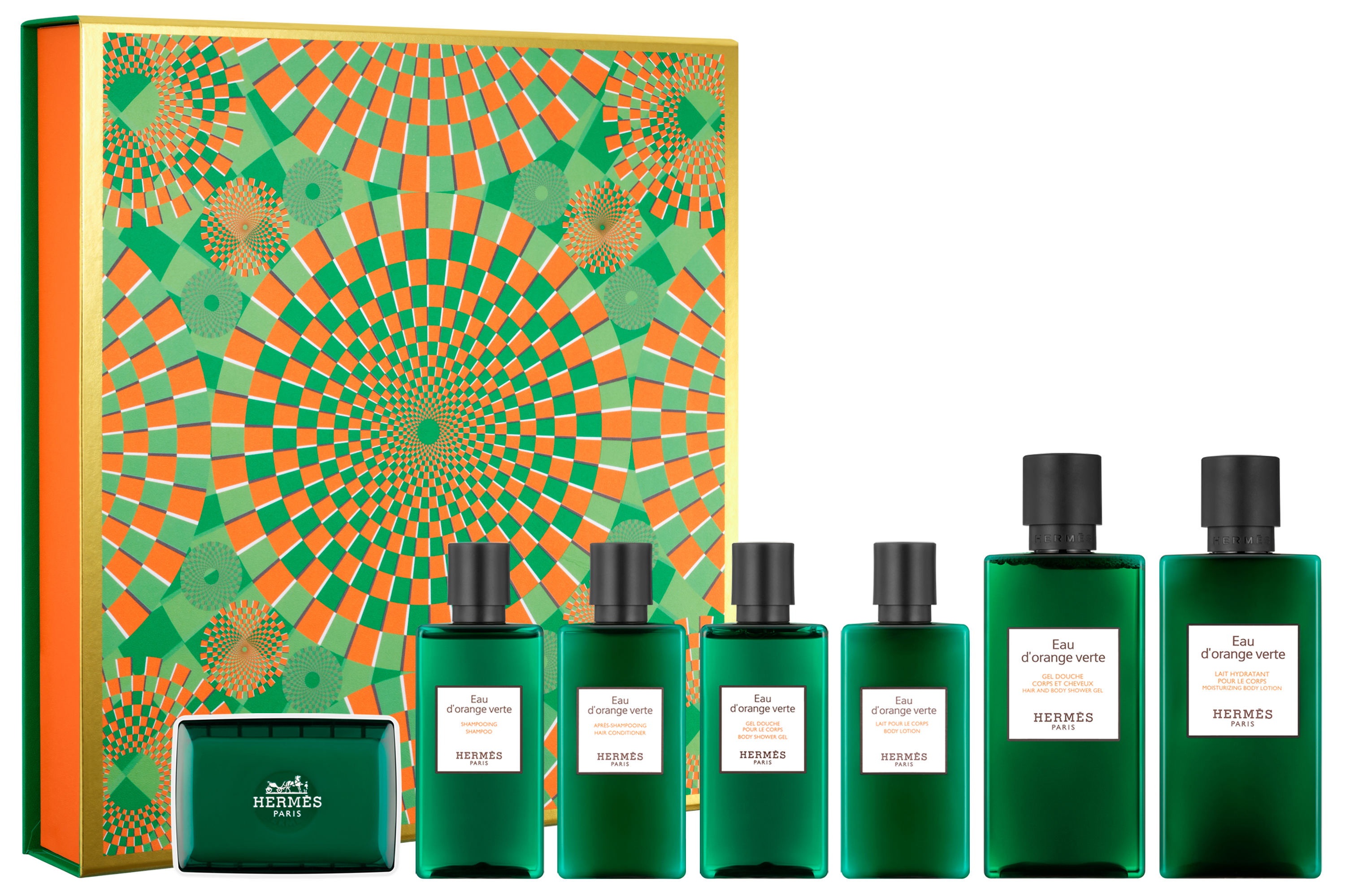 HERMES Eau d'Orange Verte ギフトセット Eau d'orange verte Eau de cologne gift set - 107.5 ml