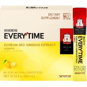 에브리타임 – 홍삼 & 레몬 1050mg (30포) item image