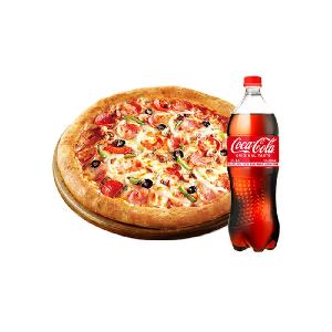 韓国ドミノ・ピザポテト（オリジナル）L + コーラ1.25L | ソーダギフト