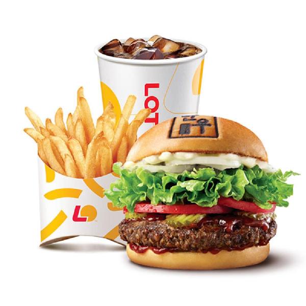 Korean Beef Bulgogi Burger Set product image